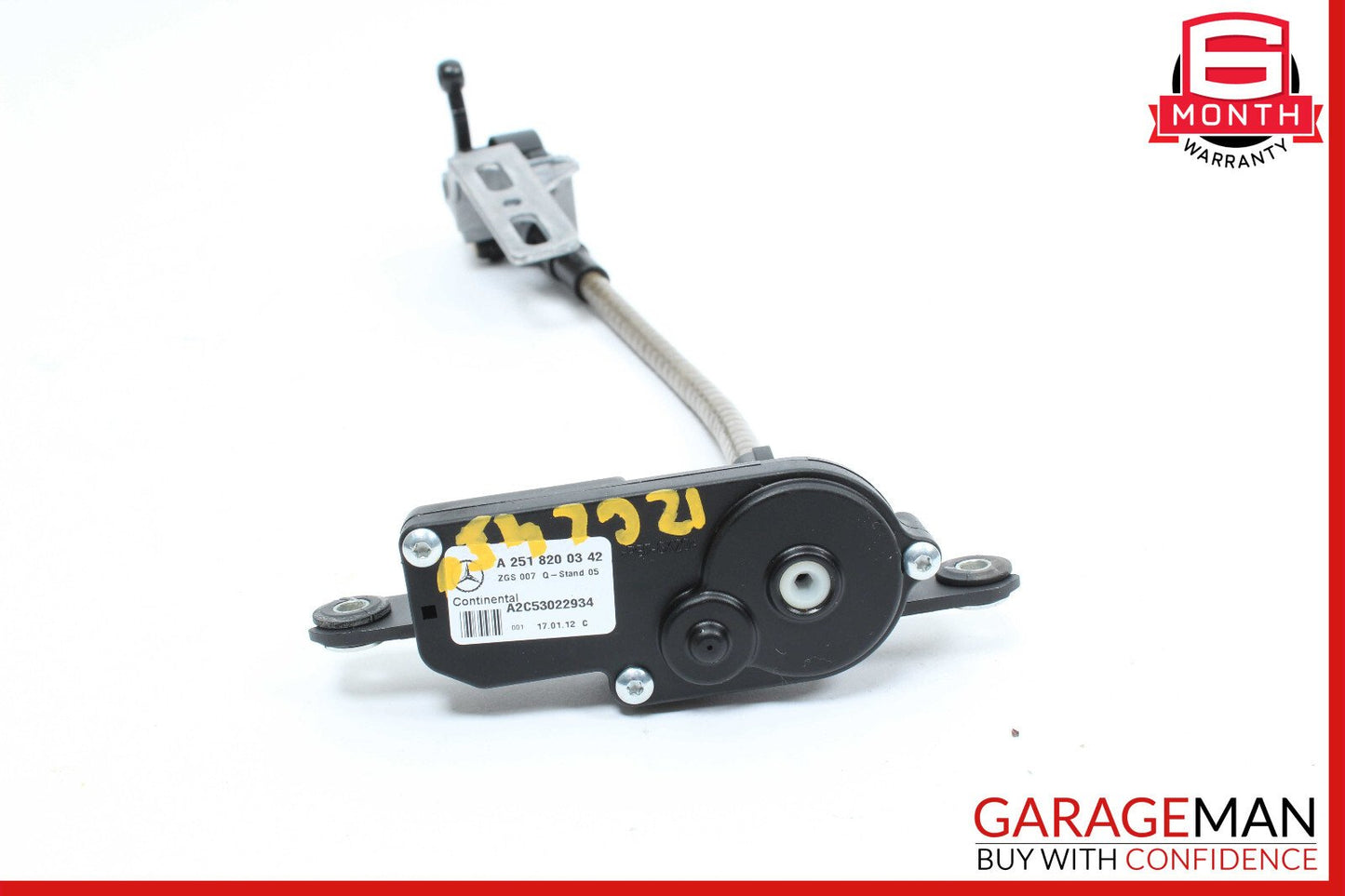 06-12 Mercedes X164 GL450 Rear Left Side Quarter Window Motor 2518201942 OEM