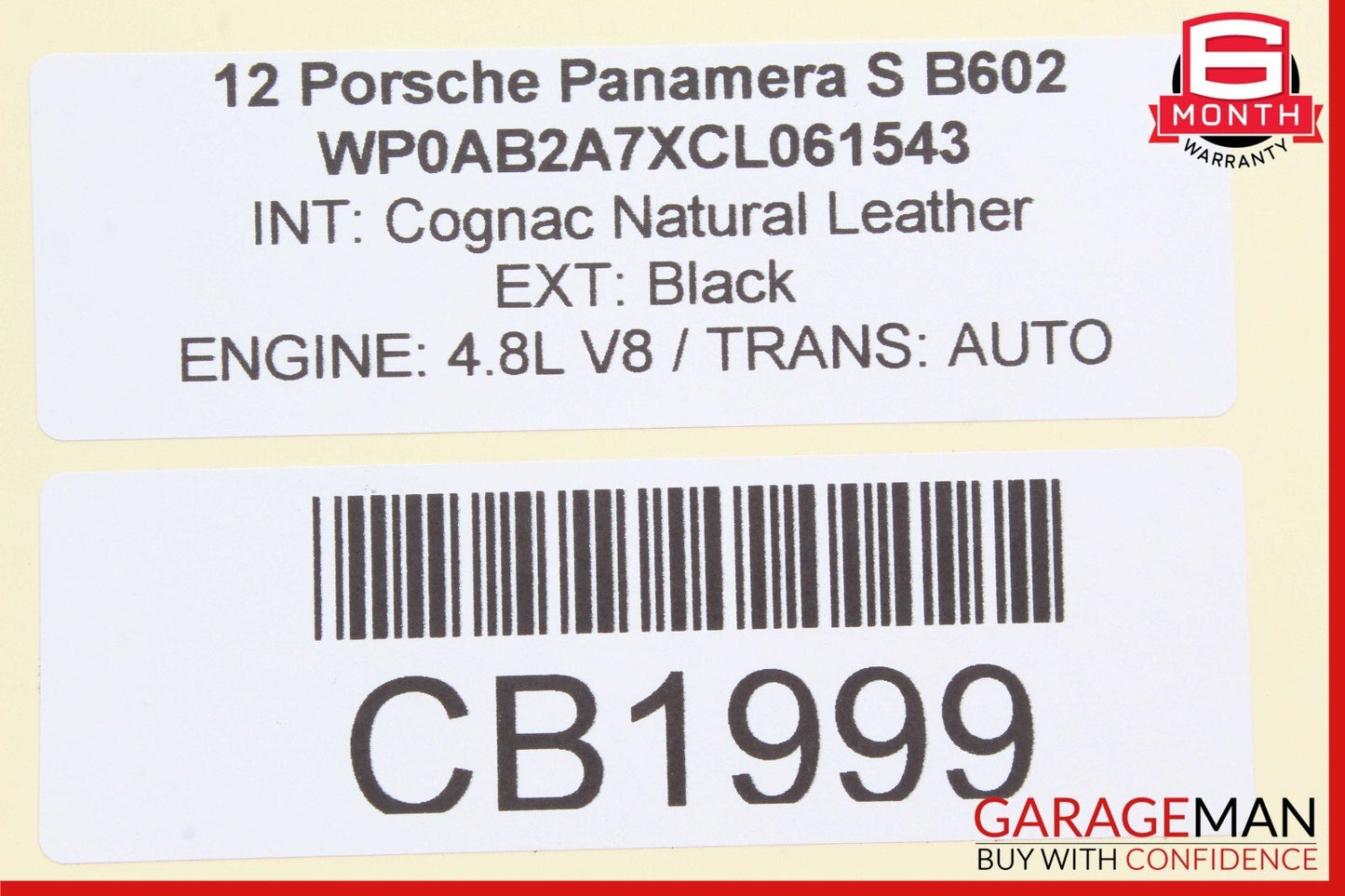 10-16 Porsche Panamera 970 Rear Left / Right Side Door Control Module Unit