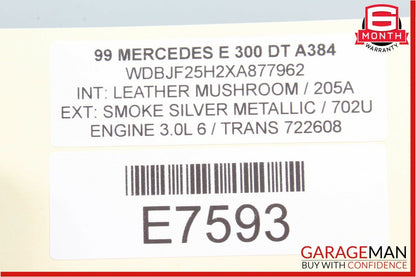 98-99 Mercedes W210 E300 E320 ASR PML Computer Control Module 0175457532 OEM
