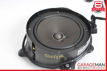00-06 Mercedes W220 S55 AMG Front Left & Right Side Door Sound Speaker Set