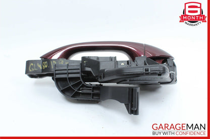 06-13 Mercedes GL450 ML450 Rear Left Side Exterior Door Handle Carneol Red