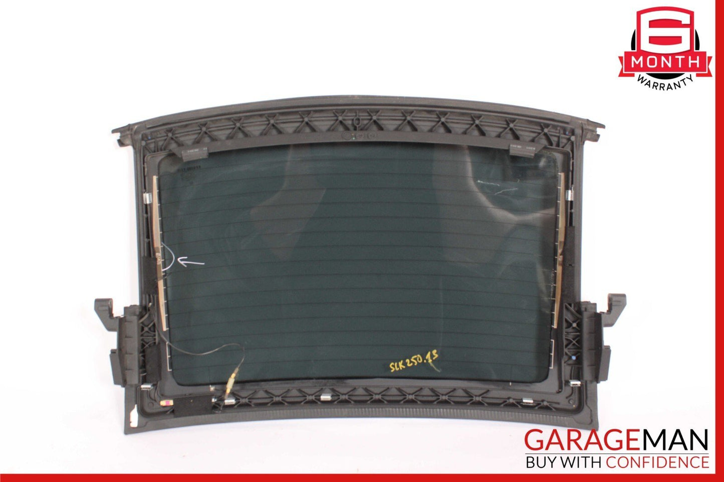12-16 Mercedes R172 SLK250 SLK350 Rear Windshield Back Window Glass Panel OEM