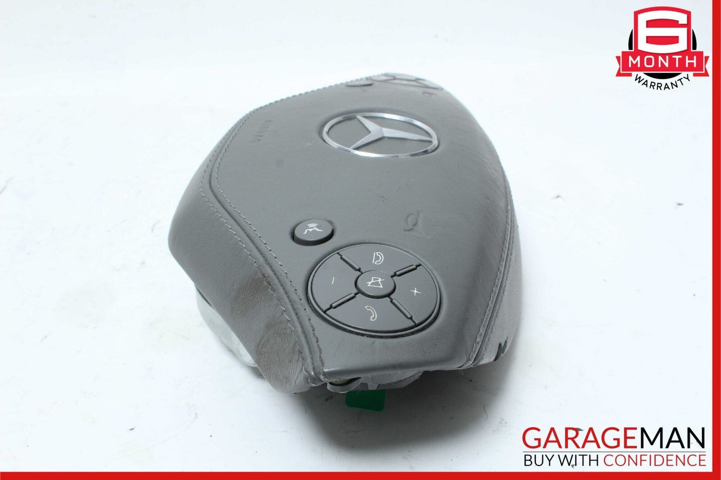 10-14 Mercedes W221 S550 CL600 CL550 Steering Wheel Airbag Air Bag Gray