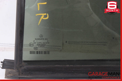 07-13 Mercedes W221 S550 S600 Rear Left Side Quarter Door Window Auto Glass
