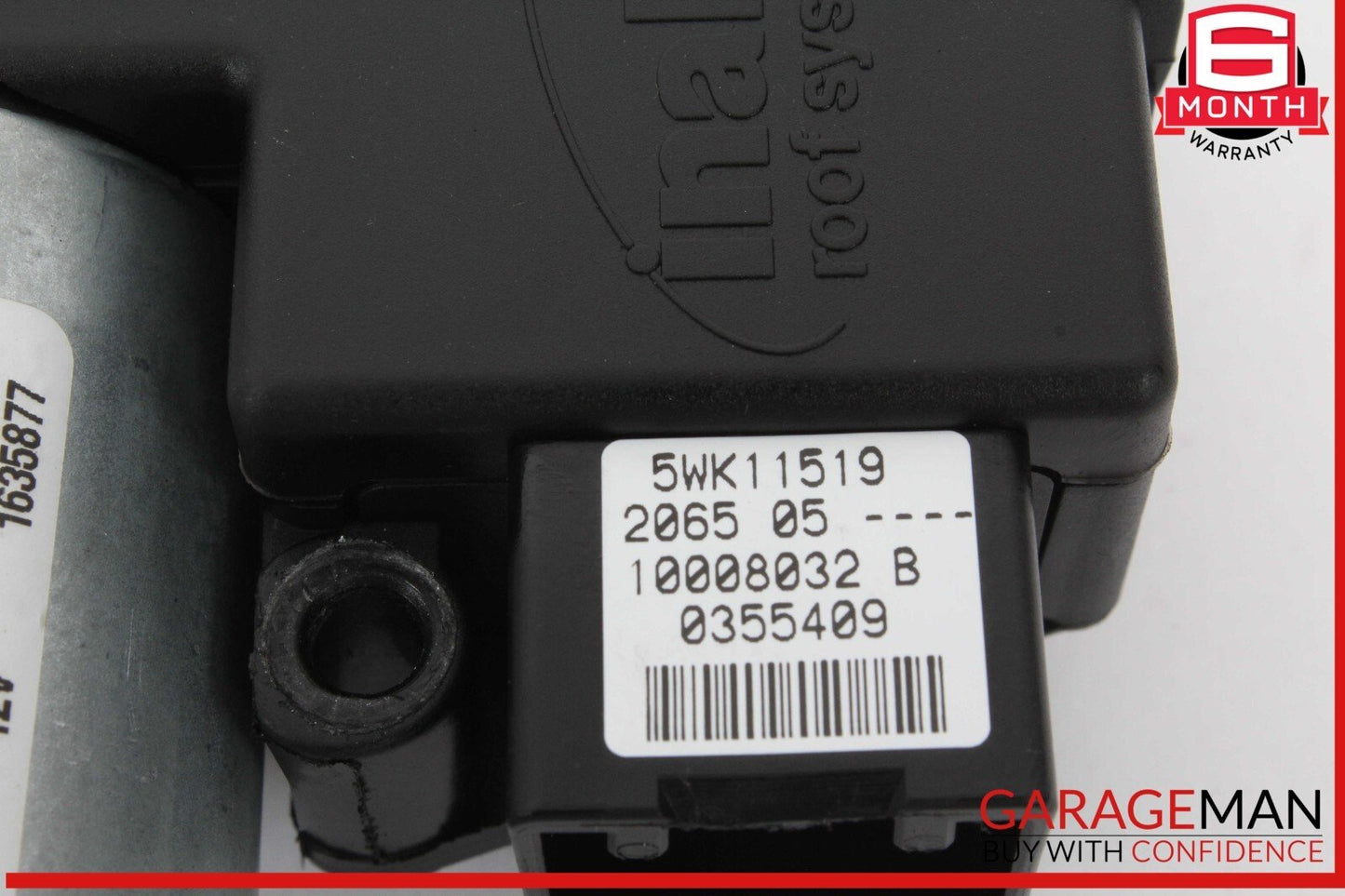 08-15 Mercedes X204 GLK350 4MATIC Panoramic Sunroof Sun Roof Motor Unit OEM