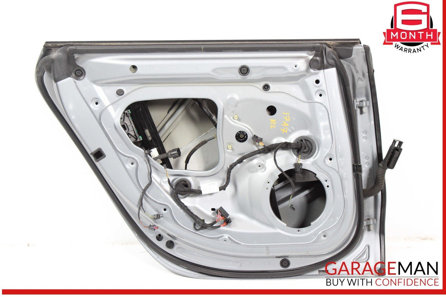 12-18 Audi A7 RS7 S7 Rear Left Driver Side Door Shell Panel Silver OEM