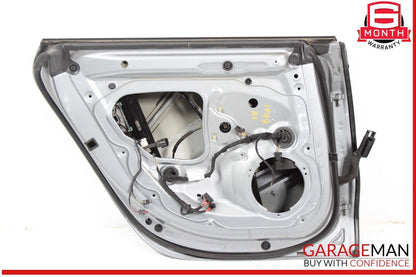 12-18 Audi A7 RS7 S7 Rear Left Driver Side Door Shell Panel Silver OEM