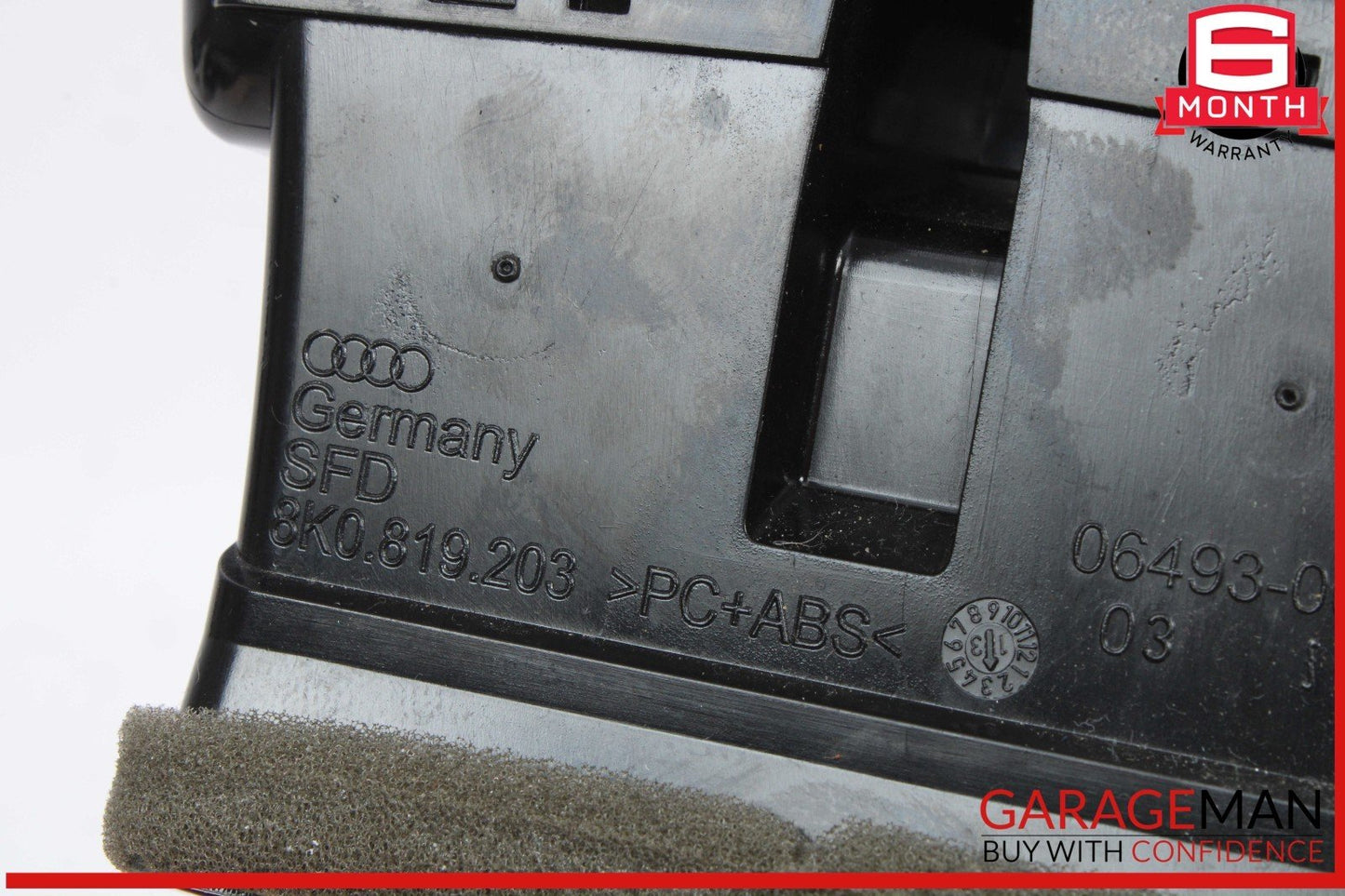 13-17 Audi Q5 A4 A5 SQ5 Rear Center Console Heater AC A/C Air Vent 8K0819203 OEM