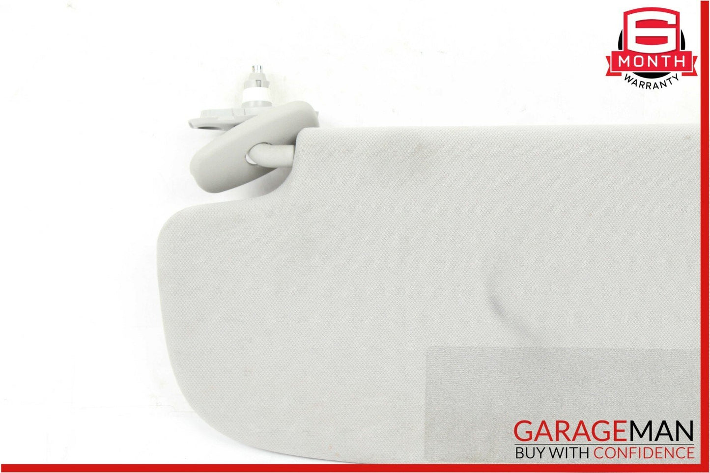 07-13 Mercedes S550 CL550 Front Right Sun Visor Sunvisor Cover Shade Suede Grey