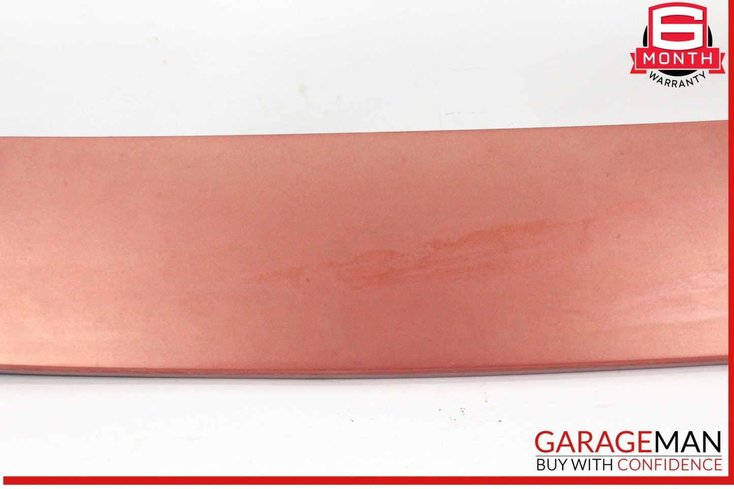 07-15 Audi Q7 Rear Trunk Hatch Spoiler Wing Red w/ Brake Light 4L0827933 OEM