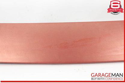 07-15 Audi Q7 Rear Trunk Hatch Spoiler Wing Red w/ Brake Light 4L0827933 OEM