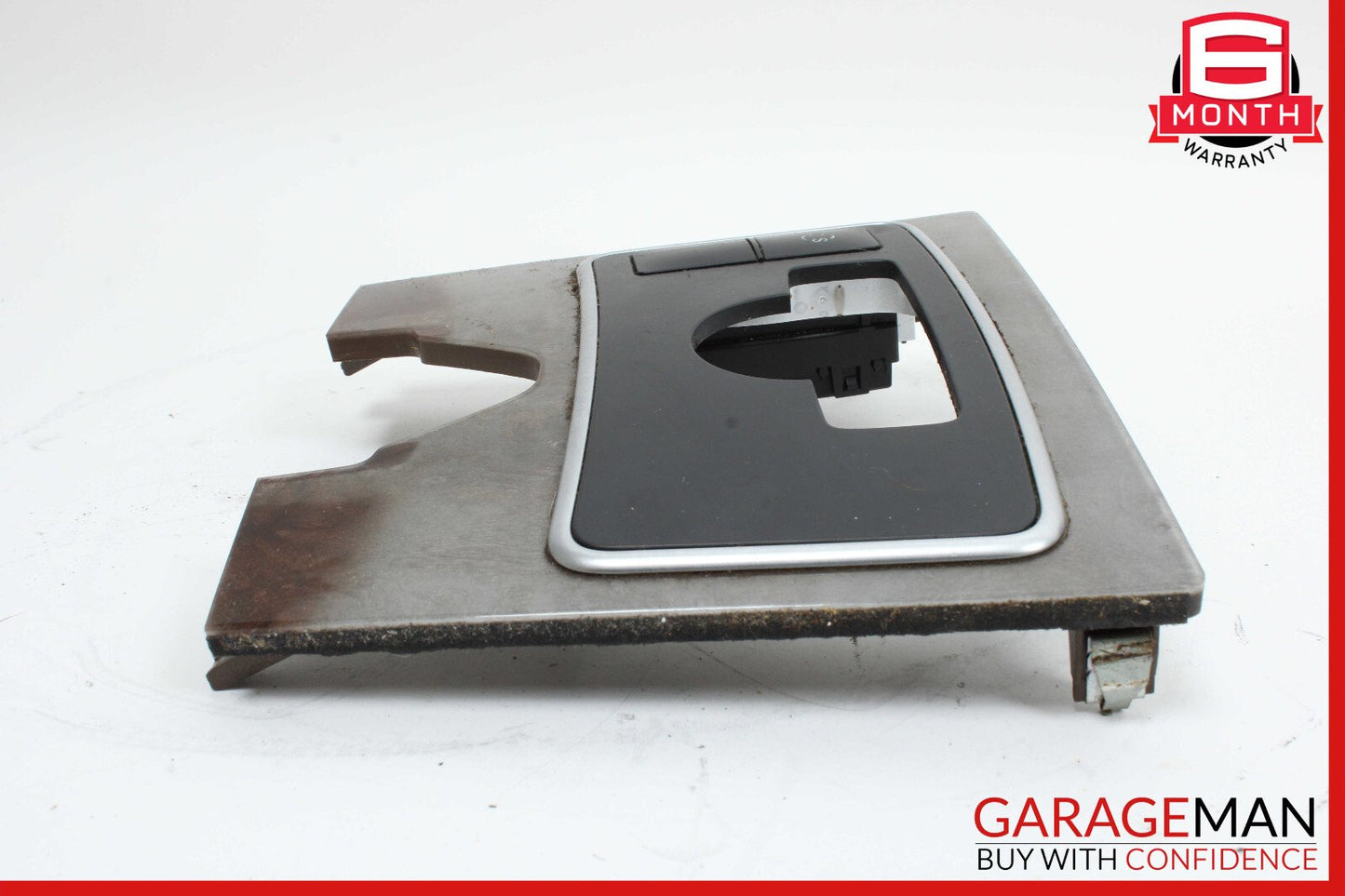 10-13 Mercedes W212 E350 E550 Center Console Switch Trim Bezel Wood OEM