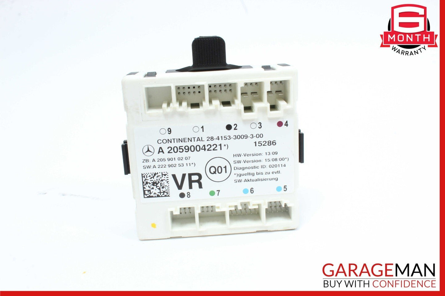 16-19 Mercedes W205 C300 C350e Front Right Side Door Control Module Unit OEM