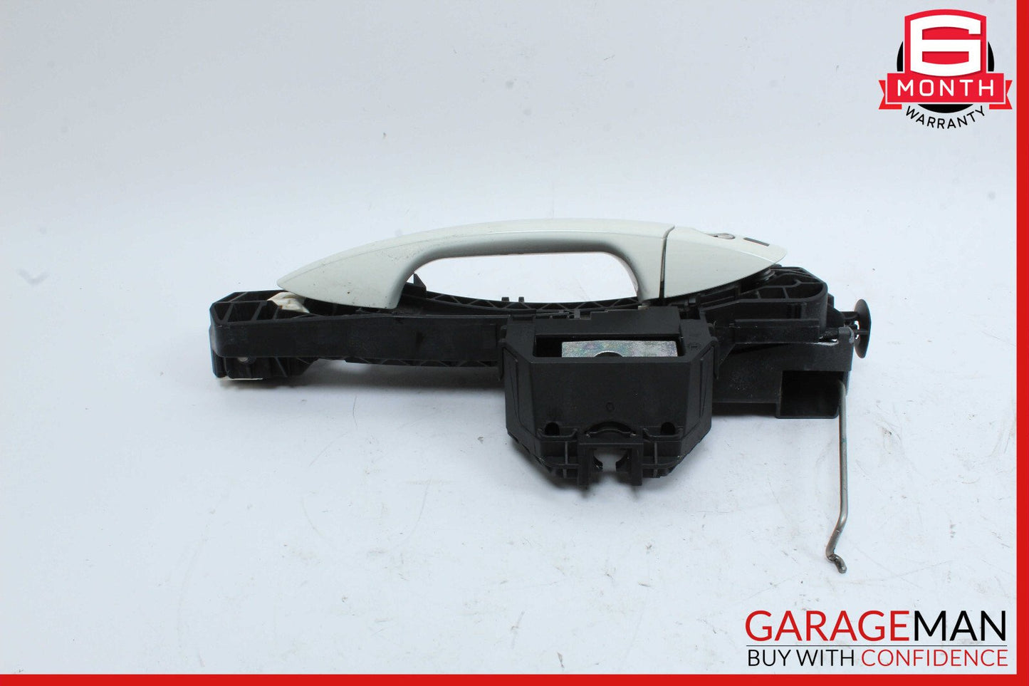 10-13 Mercedes W212 E350 E550 E63 AMG Front Left Exterior Door Handle White OEM