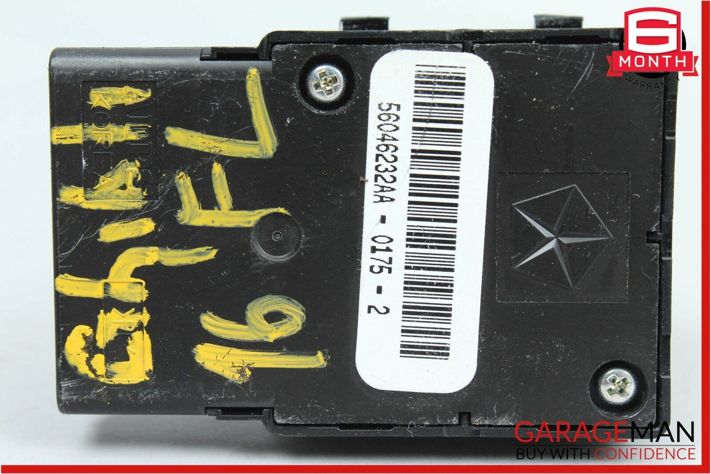 14-17 Maserati Ghibli Front Left Lumbar Power Seat Switch Control Module Unit