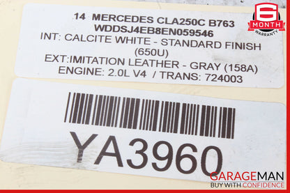 14-19 Mercedes W117 CLA250 Rear Left/Right Upper Control Arm OEM