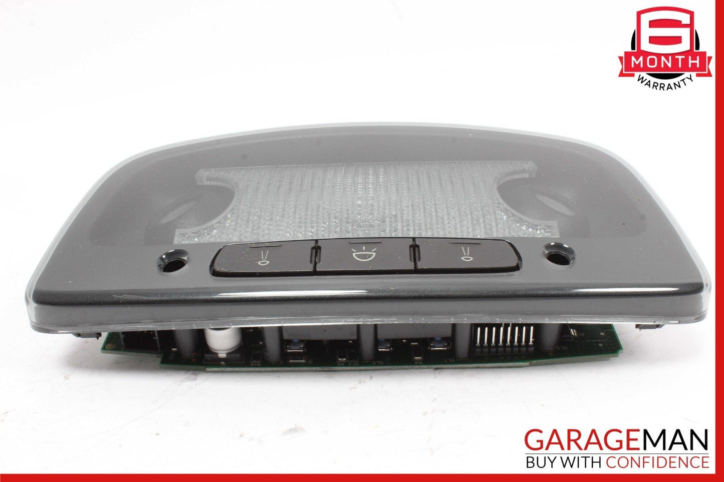 14-17 Maserati Ghibli Rear Overhead Dome Light Reading Lamp Module Black OEM