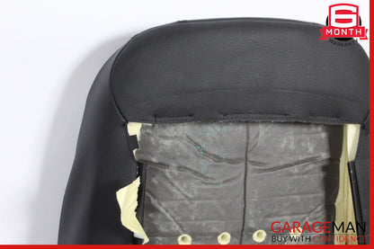 12-18 BMW F30 320i Front Left Top Upper Seat Cushion Black OEM