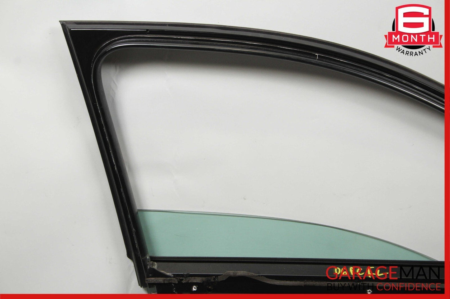 03-06 Porsche Cayenne 955 Front Left Side Door Window Frame Glass Panel Assy