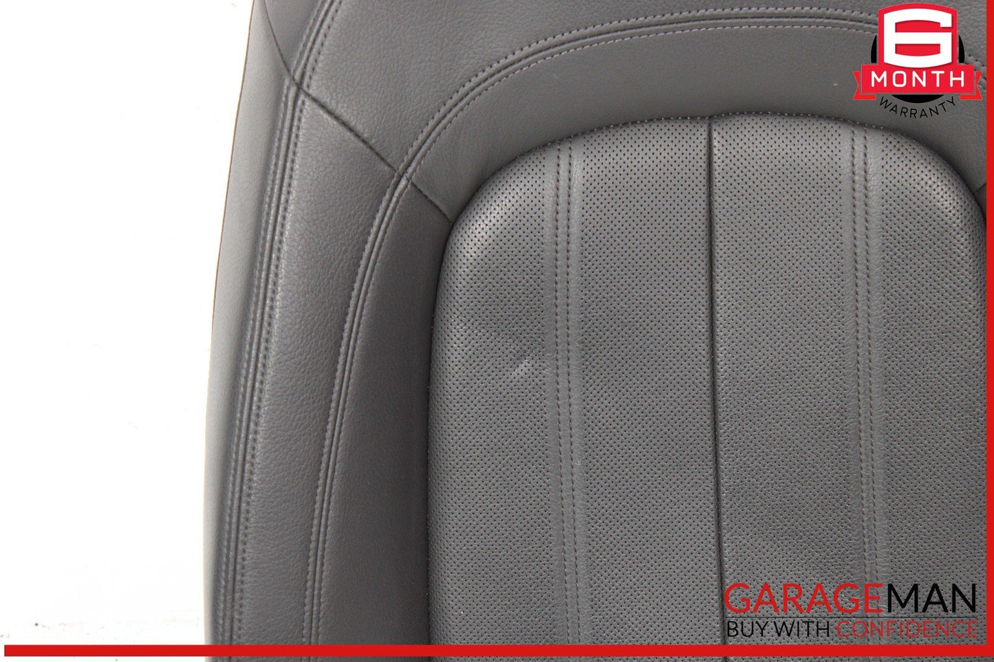 12-18 Audi A6 Front Right Top Upper Seat Cushion Black OEM