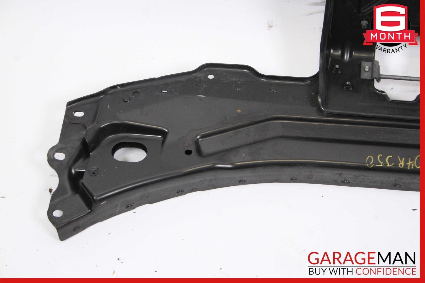 06-10 Mercedes W251 R350 Front Upper Radiator Core Support Tie Bracket Bar OEM