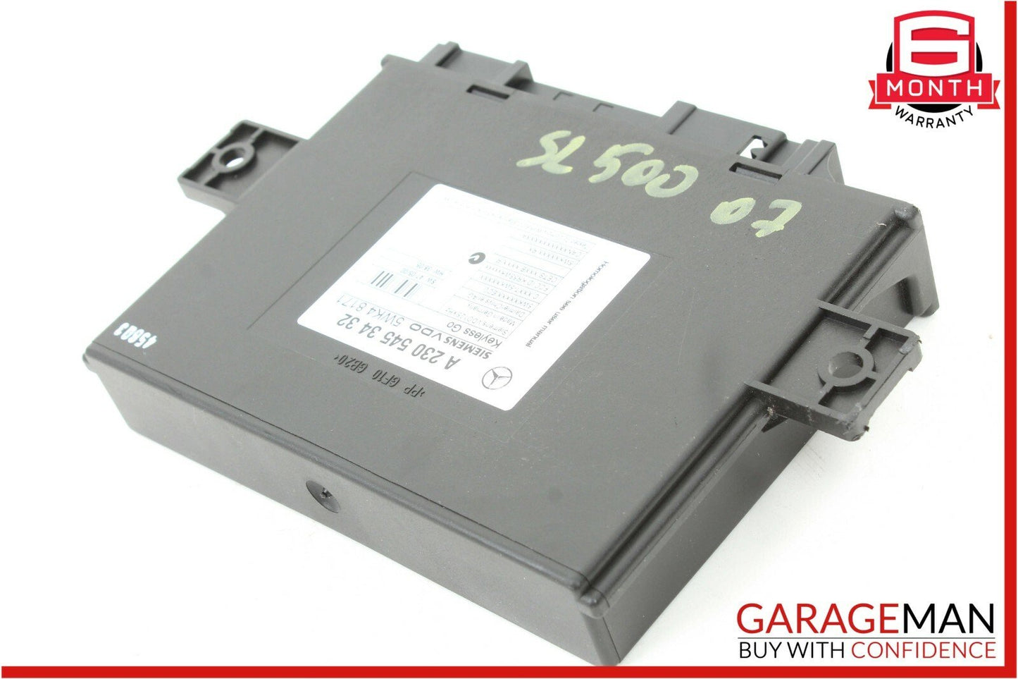 07-08 Mercedes R230 SL550 SL600 Keyless Go Entry Control Module OEM