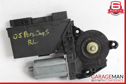 03-10 Porsche Cayenne S 955 957 Rear Left Side Door Window Regulator Motor OEM