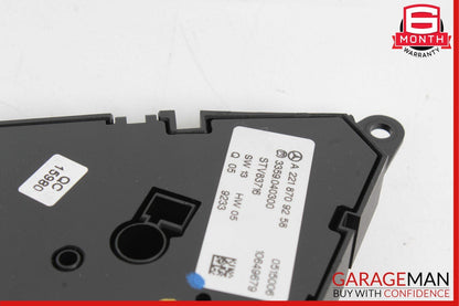 07-14 Mercedes W221 S400 Front Left Side Seat Control Memory Controller Switch