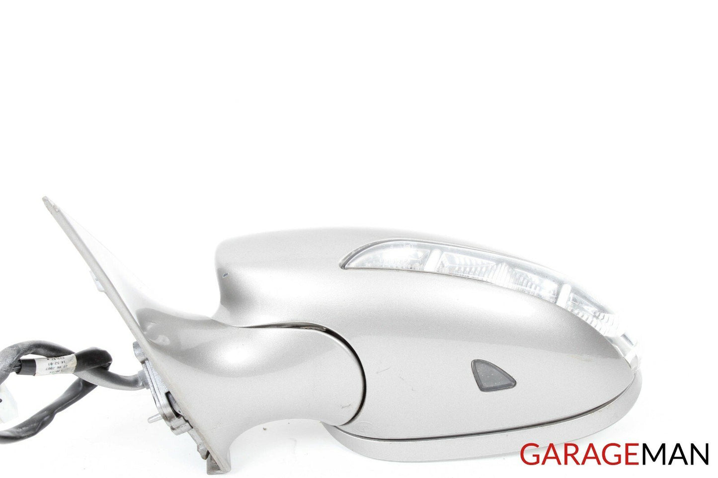 07-09 Mercedes W221 S450 S550 Front Left Side Mirror Door Rear View Silver OEM
