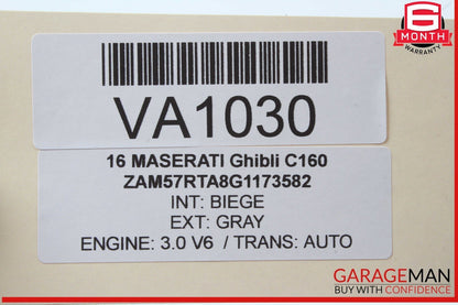 14-22 Maserati Ghibli M157 Key Fob Entry Remote Lock Start Switch 670119814 OEM