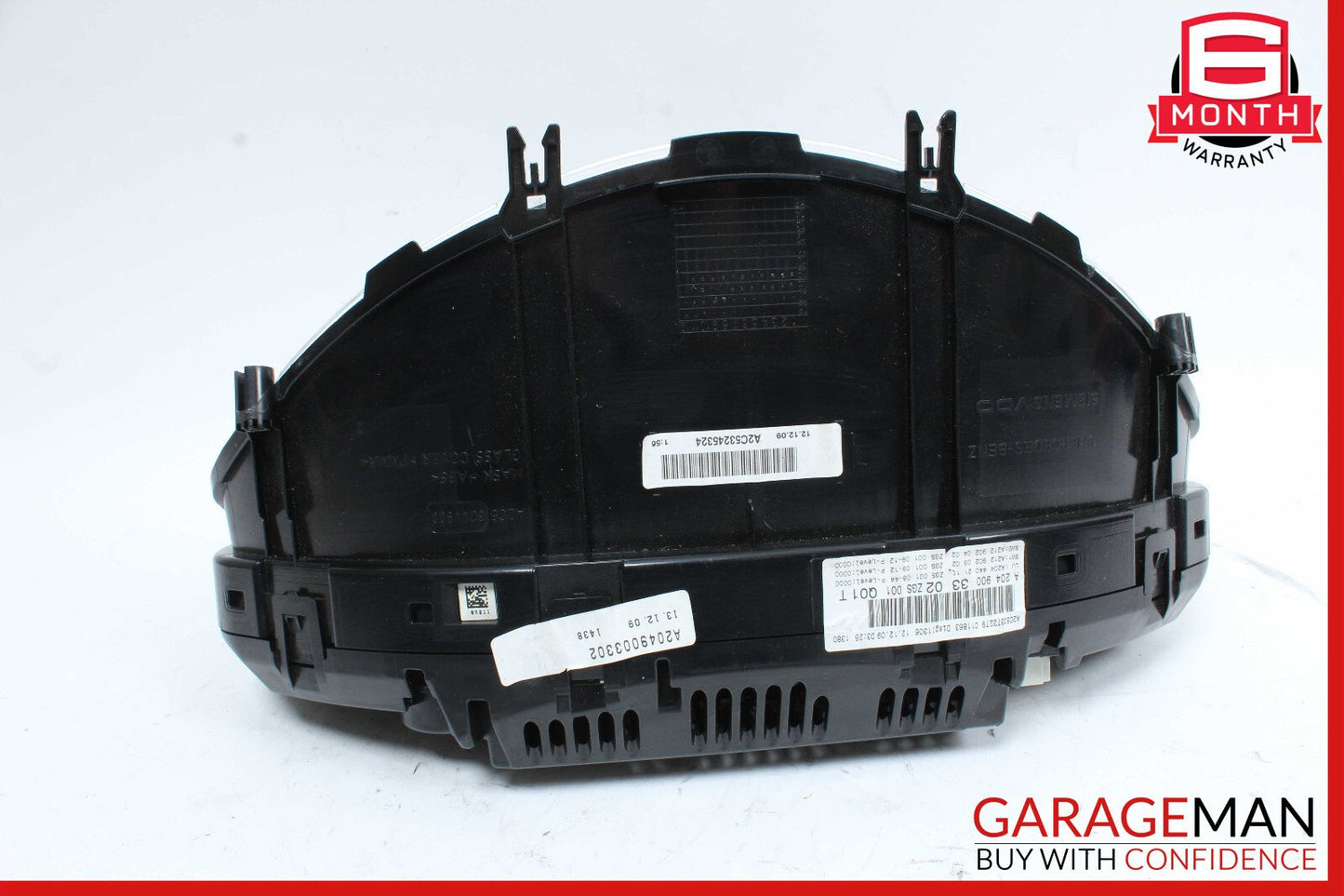 09-12 Mercedes X204 GLK350 Instrument Speedometer Cluster 2049003302 OEM