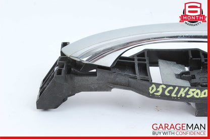 03-09 Mercedes W209 CLK500 Front Right Side Exterior Door Handle Silver OEM