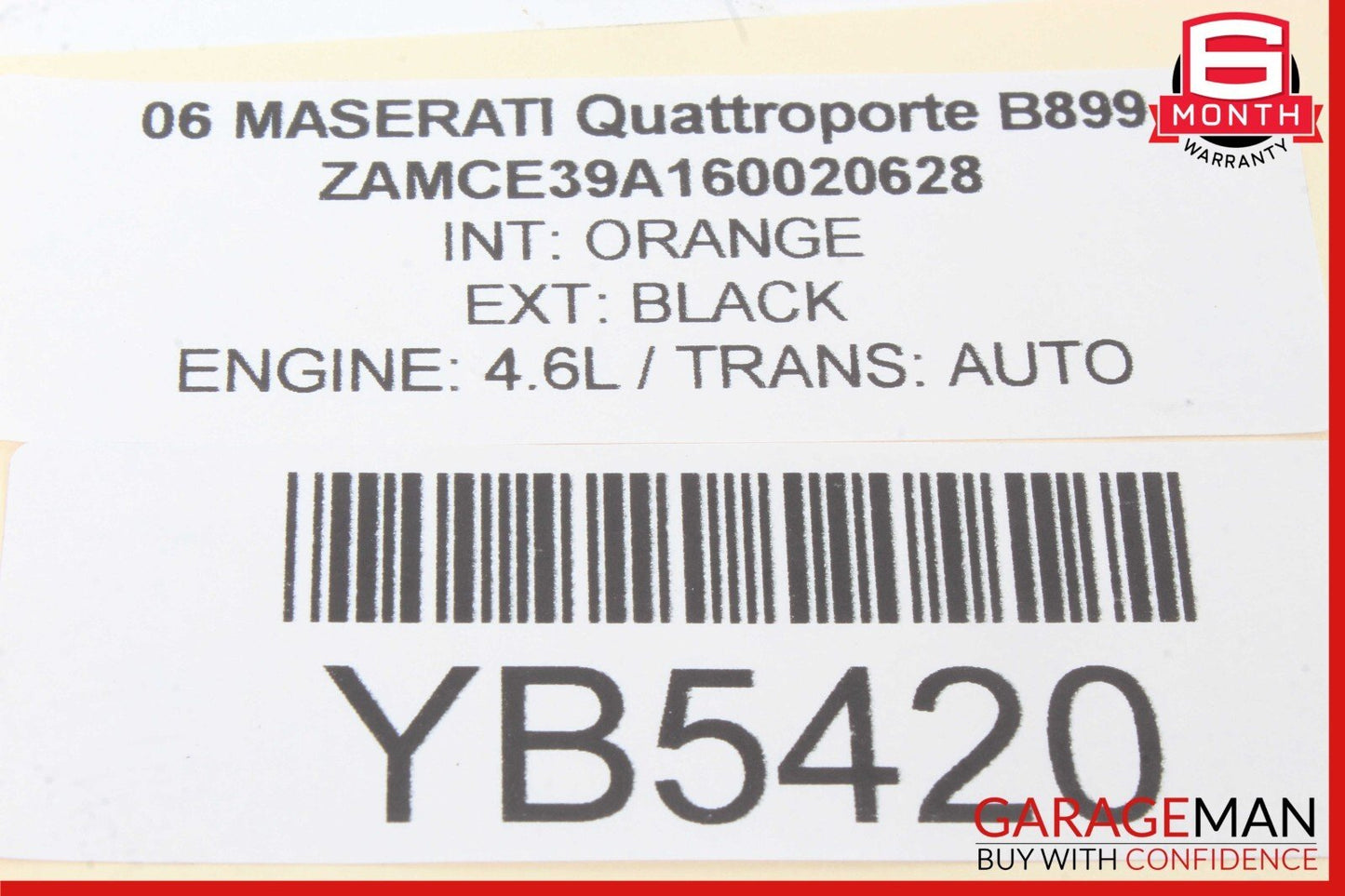 03-13 Maserati Quattroporte M139 Power Steering Chassis Control Module Unit OEM