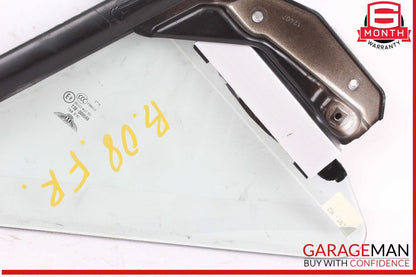 07-18 Bentley Continental GTC Front Right Passenger Side Door Vent Window Glass