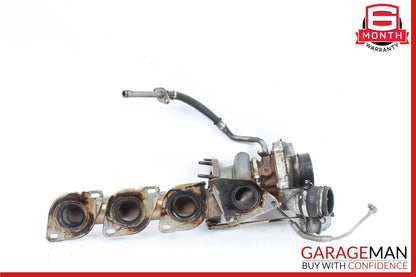 11-14 Mercedes CL550 S550 4.7L Right Turbocharger Turbo Charger Manifold Assy