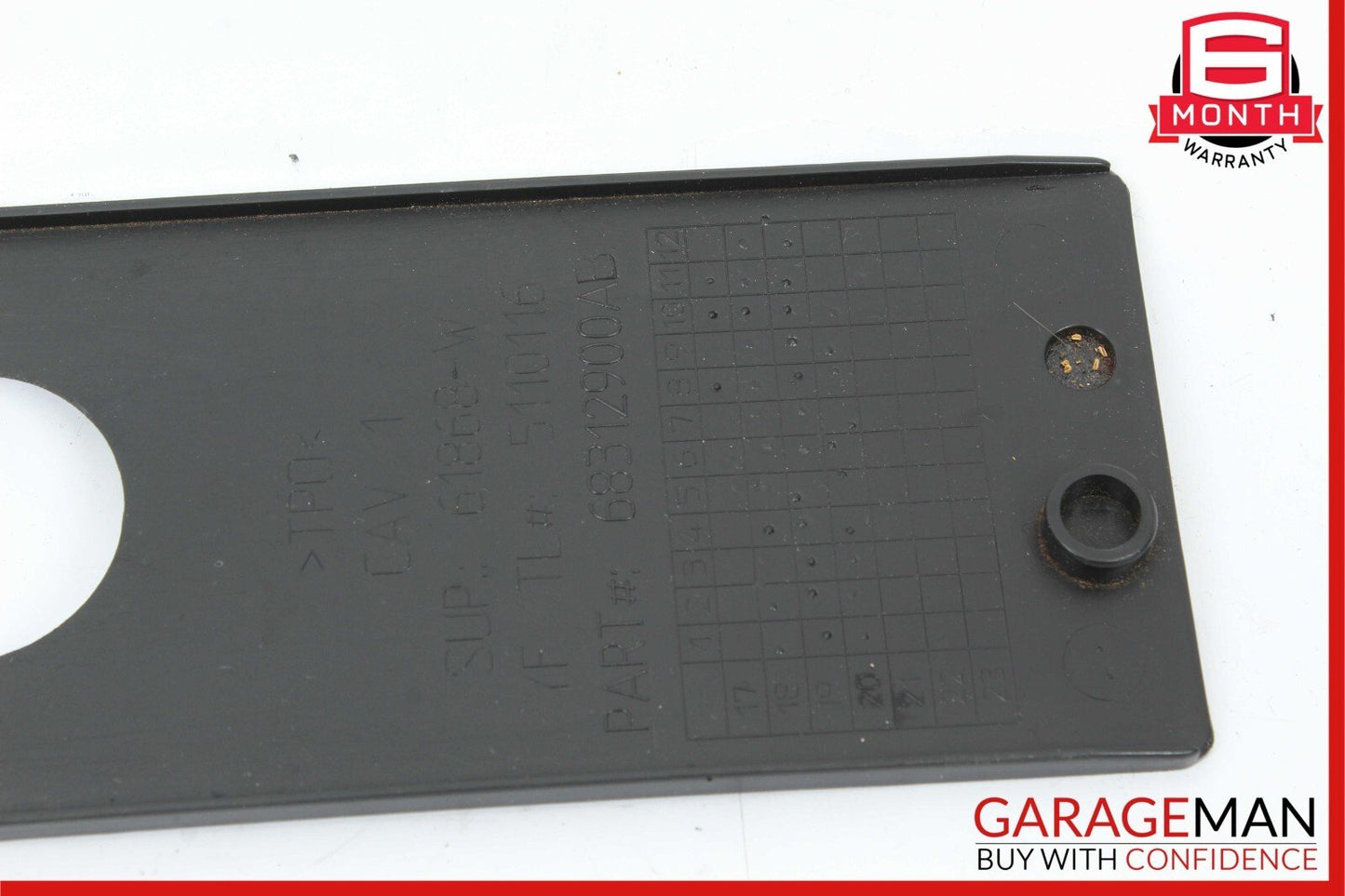 19-23 Dodge Ram 1500 B Pillar Inner Trim Cover Black 68312900AB OEM