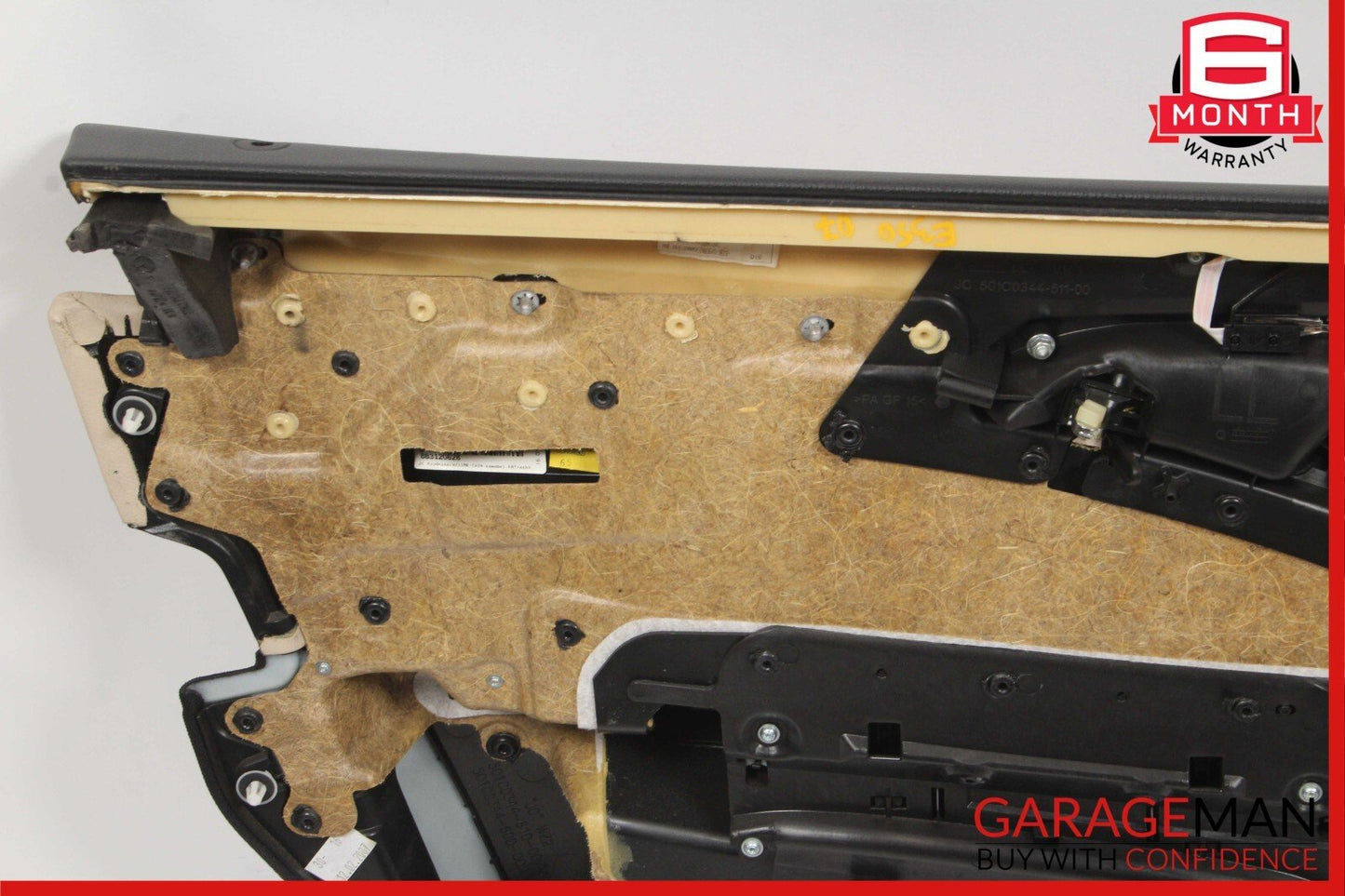07-09 Mercedes W211 E350 Front Right Complete Interior Door Panel Assembly Beige