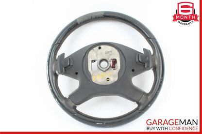 10-13 Mercedes W212 E350 E550 E400 Steering Wheel w/ Paddle Shifters Assy Black