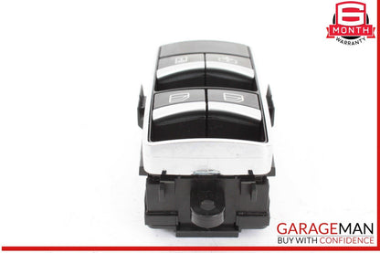 10-13 Mercedes W221 S550 S450 Rear Right Side Window Control Switch Black OEM