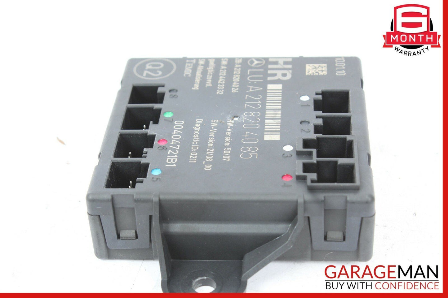 08-14 Mercedes W204 C300 C350 Rear Right Side Door Control Module OEM