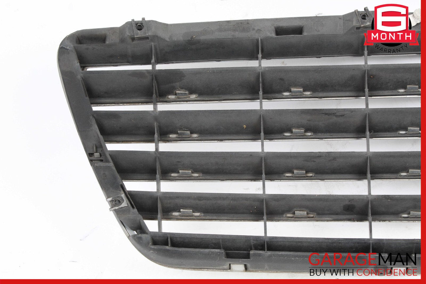 00-03 Mercedes W210 E320 E55 AMG Front Hood Radiator Trim Cover Grille Chrome