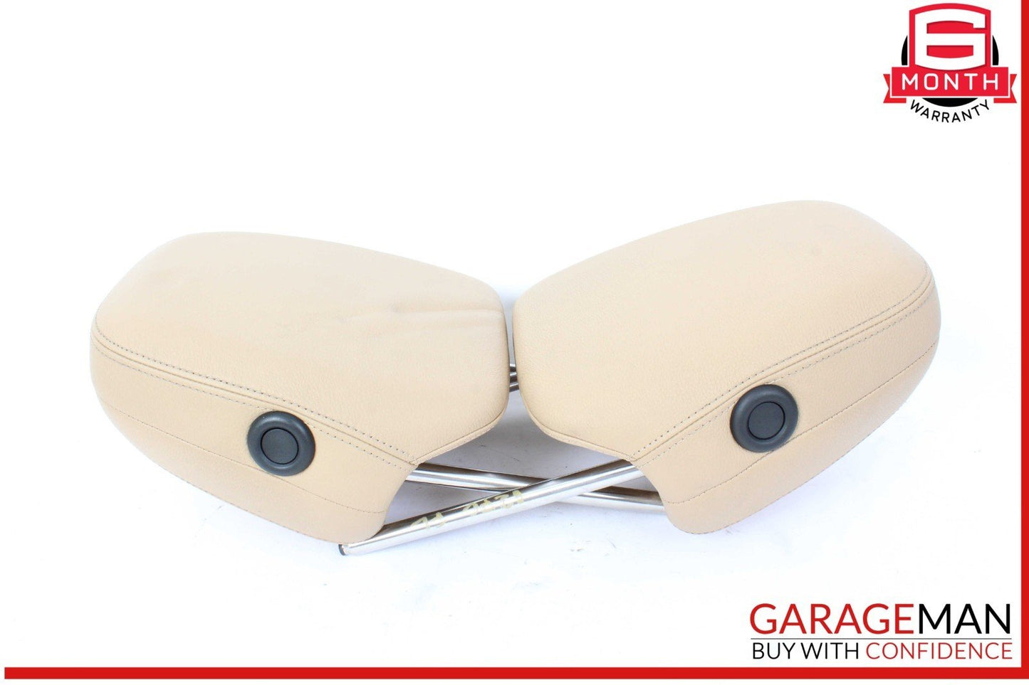 11-18 Porsche Cayenne 958 Front Right and Left Side Seat Headrest Head Rest OEM