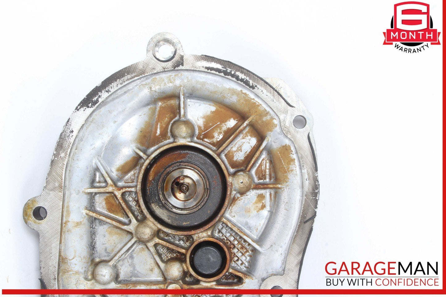 05-13 Mercedes W212 E350 S550 Front Right Engine Timing Chain Cover Plate OEM