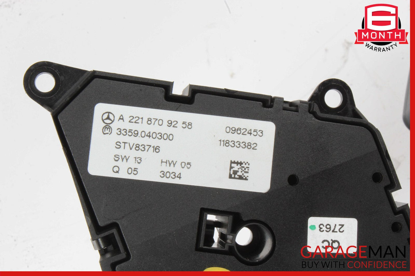 07-14 Mercedes W221 S550 CL550 Front Left Driver Seat Control Memory Switch OEM