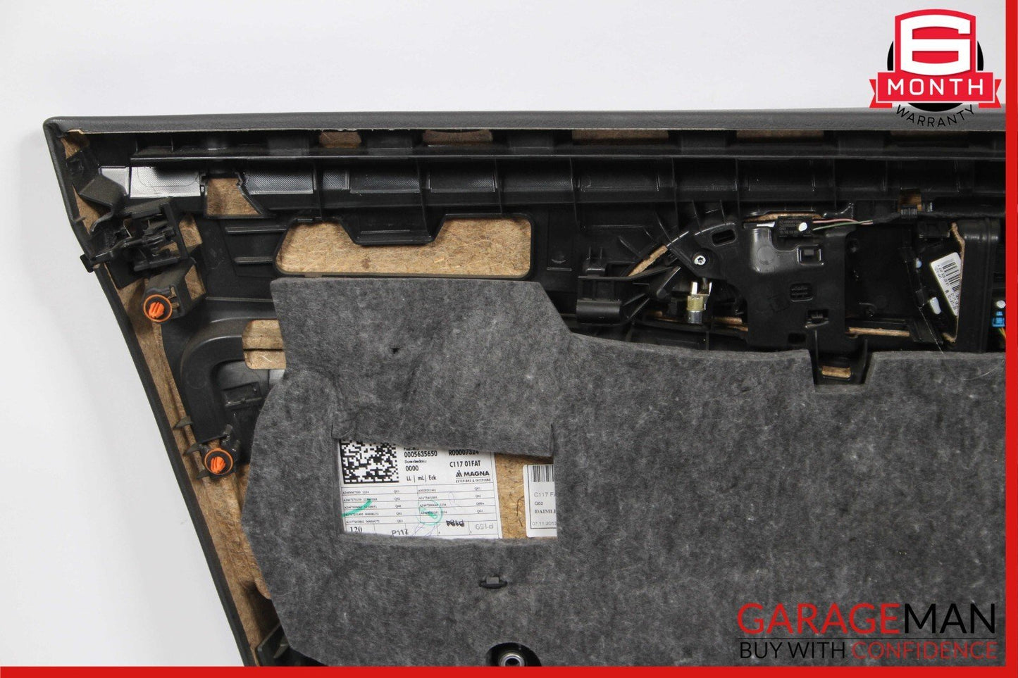 14-18 Mercedes W117 CLA250 Front Right Side Interior Door Trim Panel Cover Black