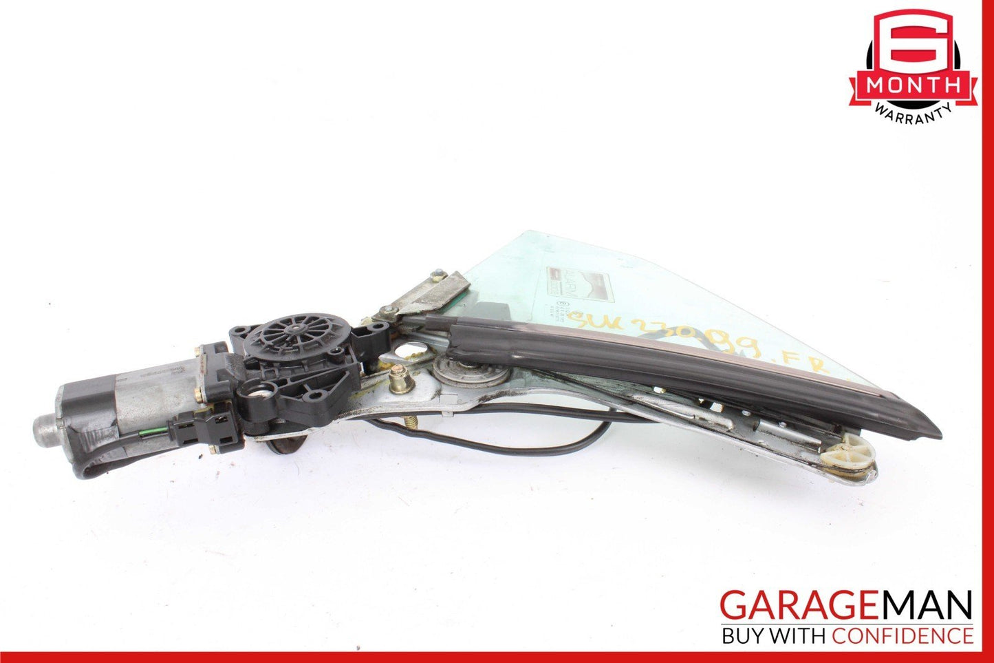 97-04 Mercedes R170 SLK230 Rear Right Side Quarter Window Glass w/ Motor OEM