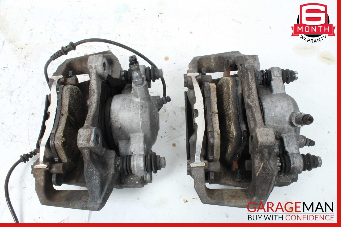 12-15 Mercedes W204 C350 TRW Front Right & Left Side Brake Caliper Calipers Set