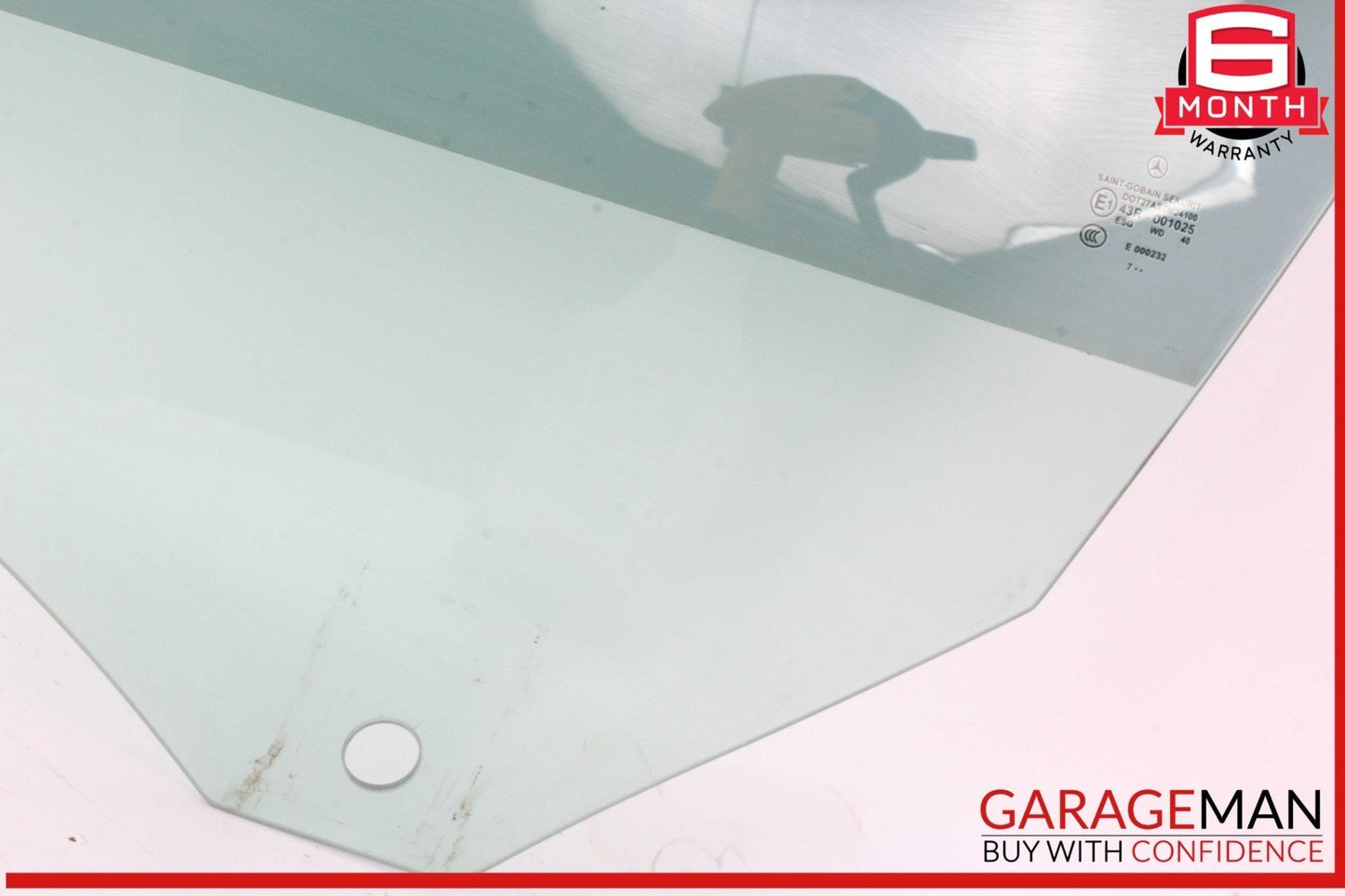 05-11 Mercedes R171 SLK300 Front Left Driver Side Door Window Auto Glass OEM