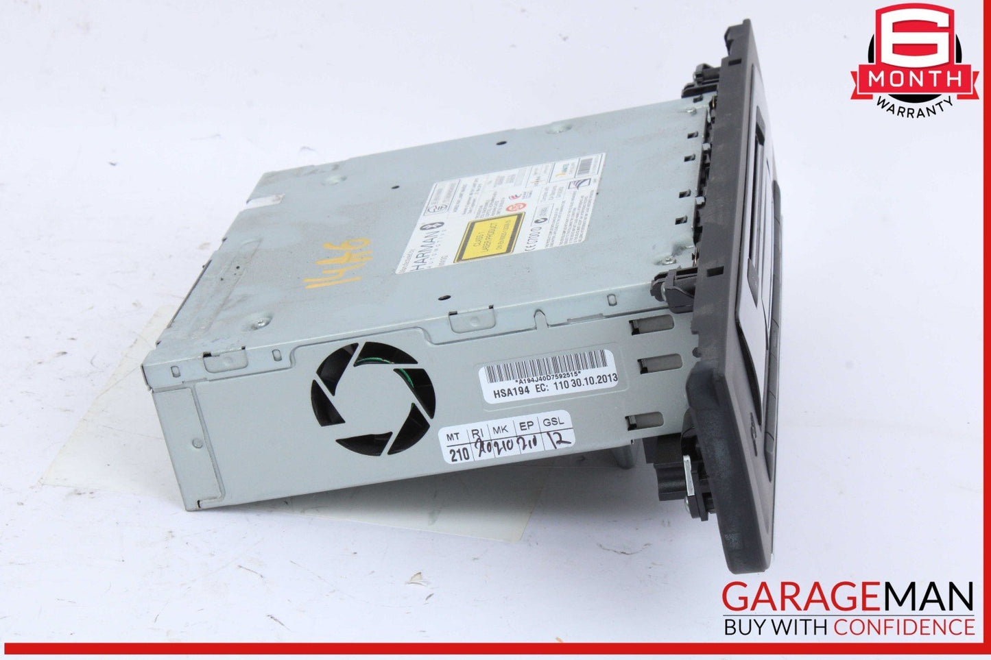 12-15 Audi A6 S6 Front Dash Dashboard Audio Radio CD Receiver 4G0035746F OEM