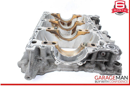09-16 Audi S4 Lower Block Oil Pan Crankshaft Mount 06E103032 OEM